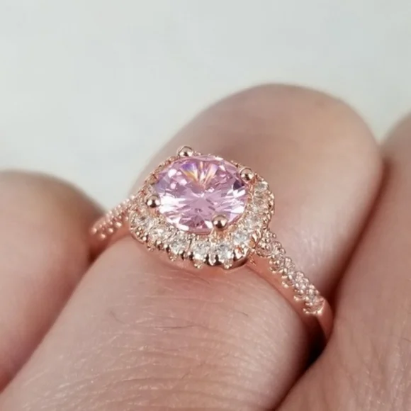 18k Pink Ring - Picture 8 of 8